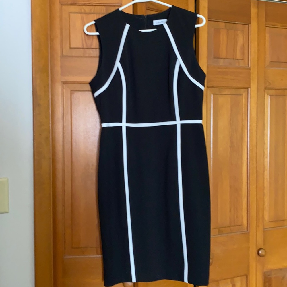 Calvin Klein black dress never worn. Size 10
